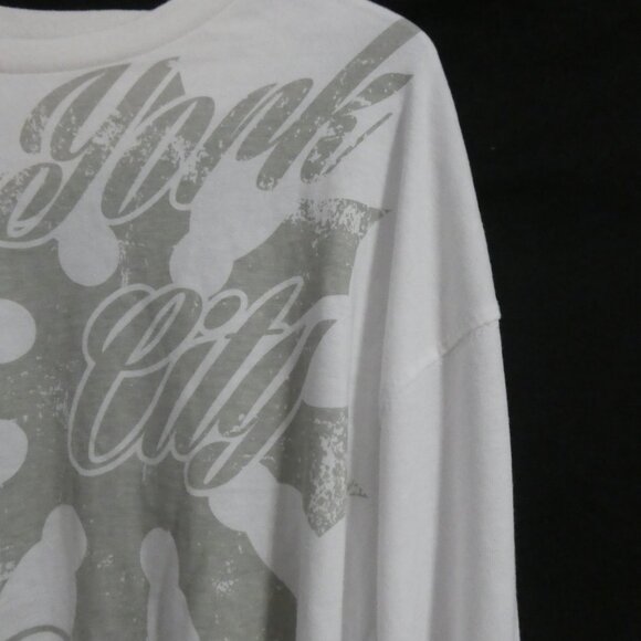 AVIREX | xl - extra large | White Graphic Long Sleeve T-Shirt / Tee | NWT - Picture 5 of 15